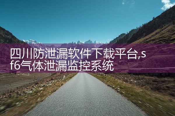 四川防泄漏软件下载平台
